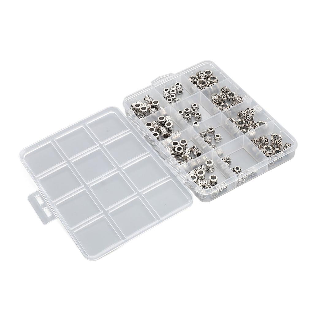 120pcs Dreadlocks Beads Vintage Hair Braid Rings Alloy Cuffs Braiding Hair Accessories for Jewelry