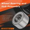 DRIVESTAR 510056 Front Wheel Hub Bearings 2000-2011 Ford Focus 2011-2013 Mazda 2,2011 2012 2013 Ford Fiesta (Pair)