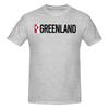 Unisex Greenland Country Flag T Shirt Streetwear Plus Size Oneck Cotton Sleeve Tshirt