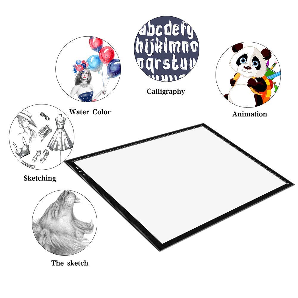 Stand de trasare HSK A2 subțire și ușor, variator de lumină de 6 mm, LED super luminos de 18 W, 5500 lux, cu mod de blocare a butonului tactil