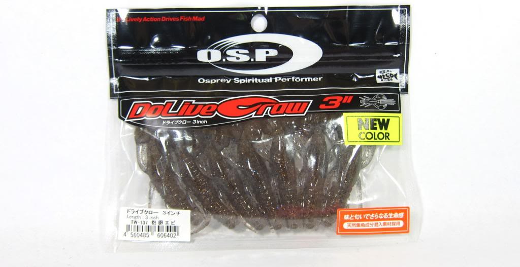 

OSP Мягкая Приманка Dolive Craw 3 дюйма TW-137 (6402)