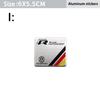 T28Volkswagen Series Aluminum Badge Car Body Stickers Decals Accessories For VW GTI Polo Golf Passat Tiguan T-ROC Arteon Jetta MK6