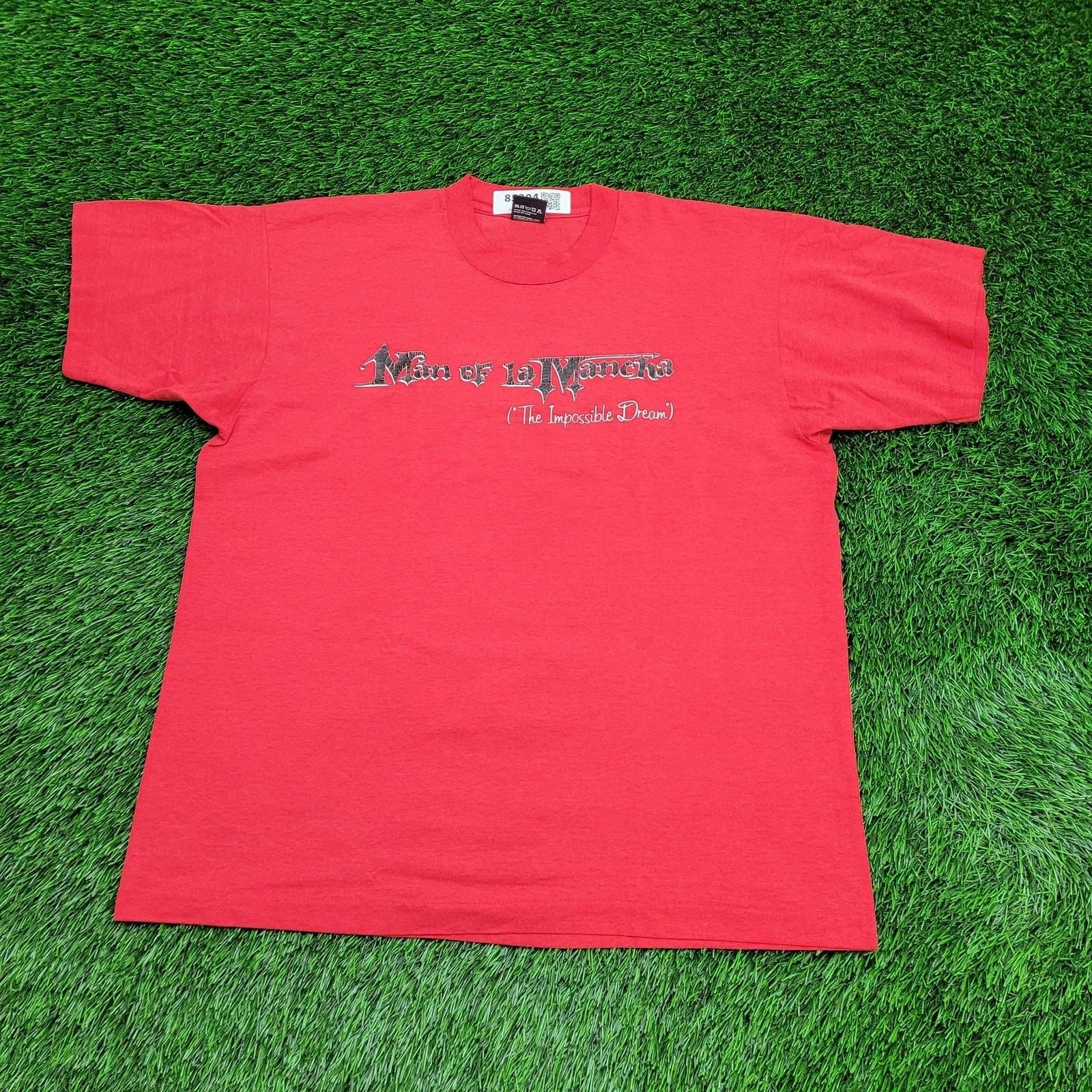 Vintage Man-Of-La-Mancha Shirt L/XL 23x27 The-Impossible-Dream XL