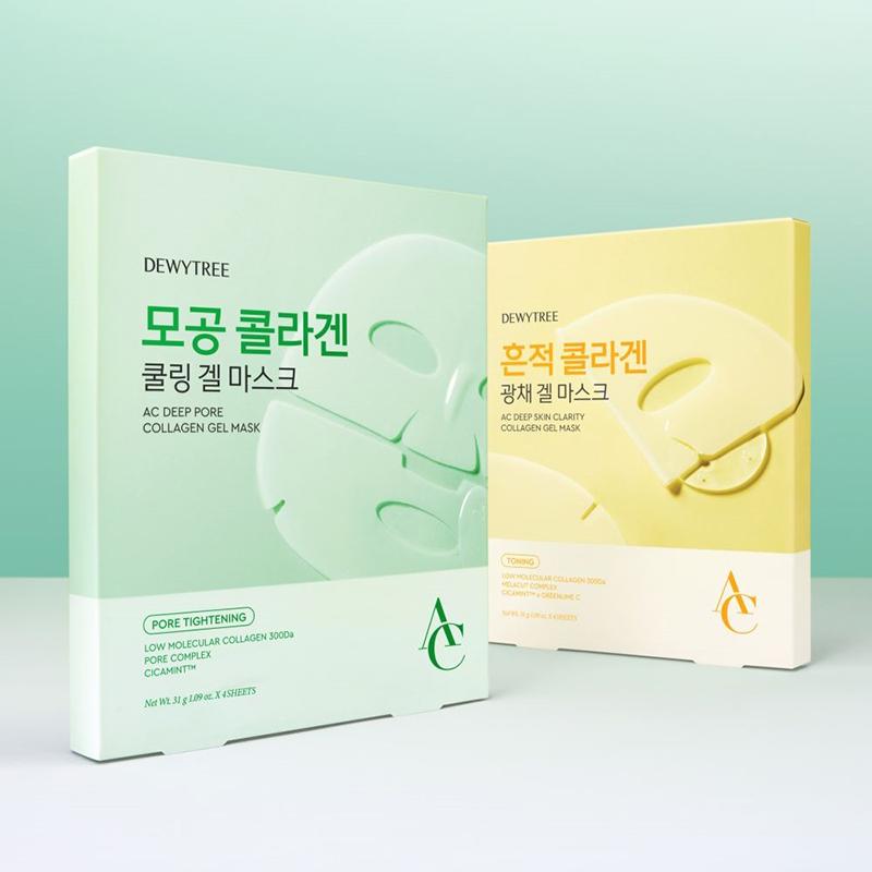 DEWYTREE AC Deep Skin Clarity Collagen Gel Mask 31g*4EA