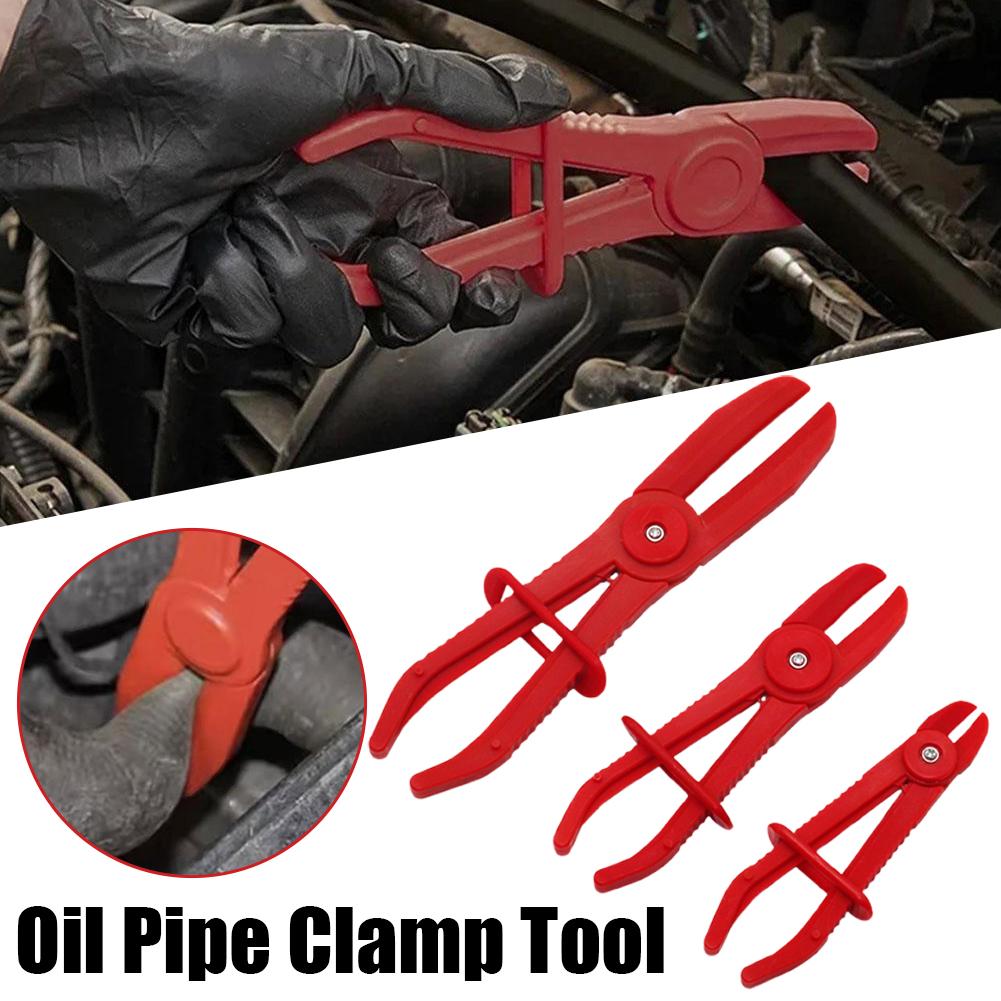 Hose Tube Clampc Pliers Tool Brake Fuel Water Line Clamp Pliers for Car Repair Hose Clamp Removal Hand Tool