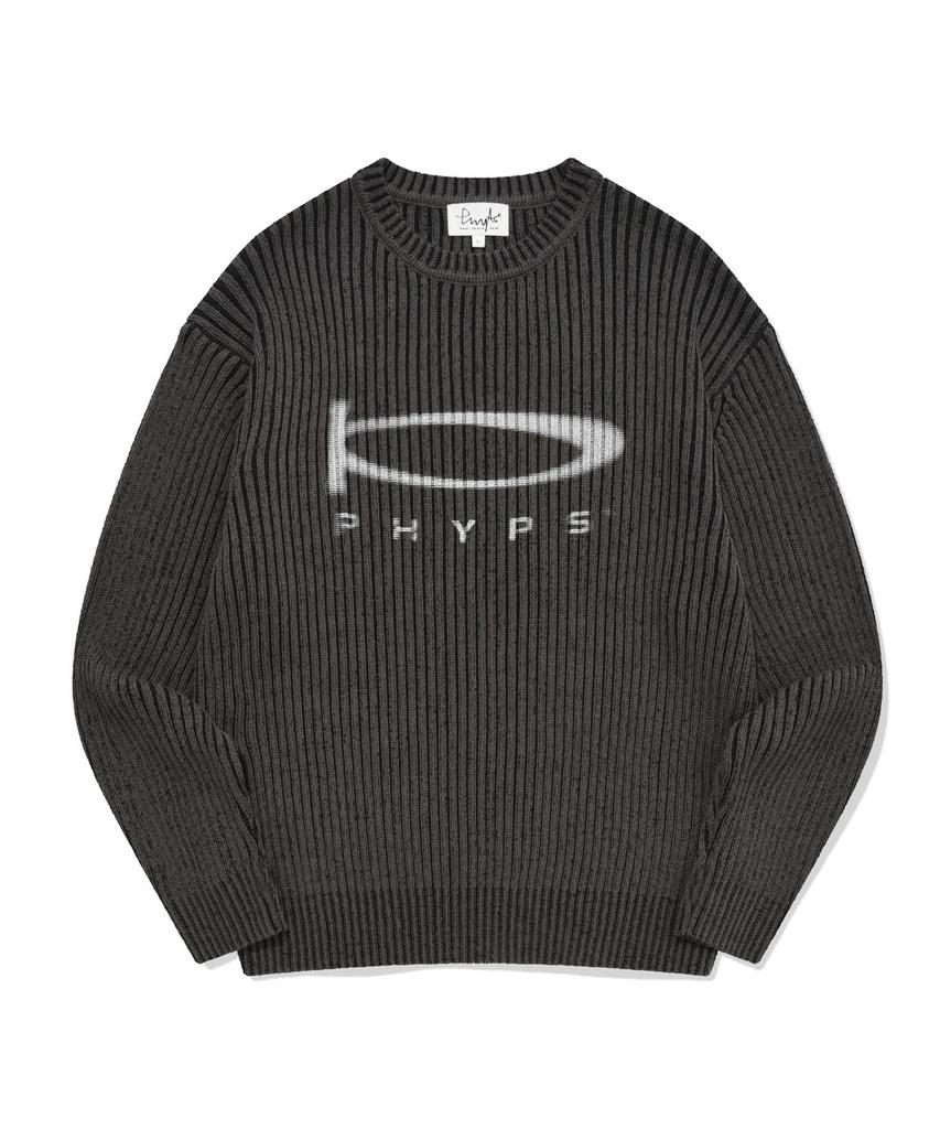 PHYSICAL DEPARTMENT P-Active Two-Tone Rib Knit Black