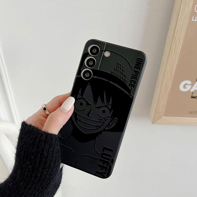 Luffy Ace Sabo Manga Ones P-PIECE Phone Case For Samsung Galaxy S26 S25 Ultra S24 S23 S22 Plus S21 S20 FE S26 A37 A57 5G Cover