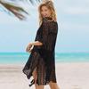 Women's Loose Knit Sweater Beach Cover-Up - Sun Protection & Swimwear Outerwear