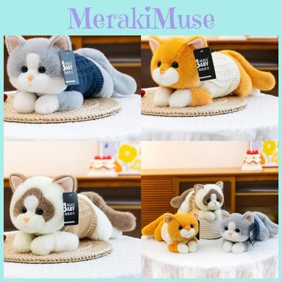 Plush Cat Toy Kids Gift With Soft Pp Cotton Filling For Childrens Birthday Gift