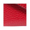 Michael Kors Stitched Flap Closure, Cow Leather Wallet, Women's Red