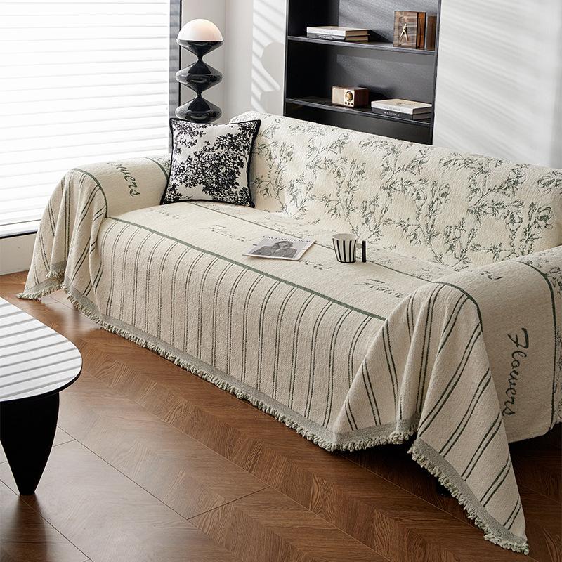 Anti-Scratching Sofa Cover Towel Full Covered Chenille Sofa Cover All-Inclusive Universal Dustproof Four Seasons Universal Sofa Cushion