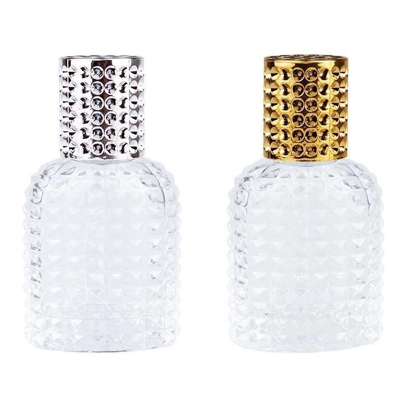 1/3Pcs 30ml 50ml New Style Pineapple Portable Glass Perfume Bottle With Spray Empty With Atomizer Refillable Bottles