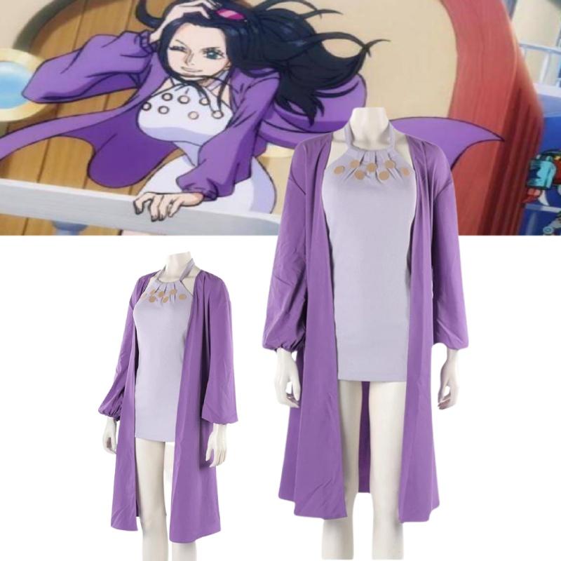 Wholesale One Piece Robin Cosplay Outfit In Polyester Material