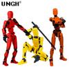 UNGH Multi-Jointed Movable Robot 3D Printed Mannequin Toy 13 Action Figure Full Body Movable Robot Toys Gifts For Children