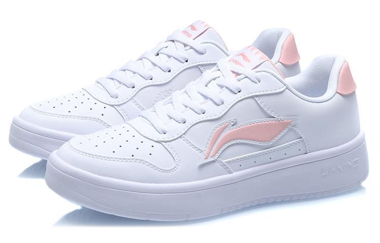 Li Ning Floating Boat Slip Resistant, Abrasion Resistant, Lightweight, Breathable Low top Skateboard Shoes Women's AGCQ578-3