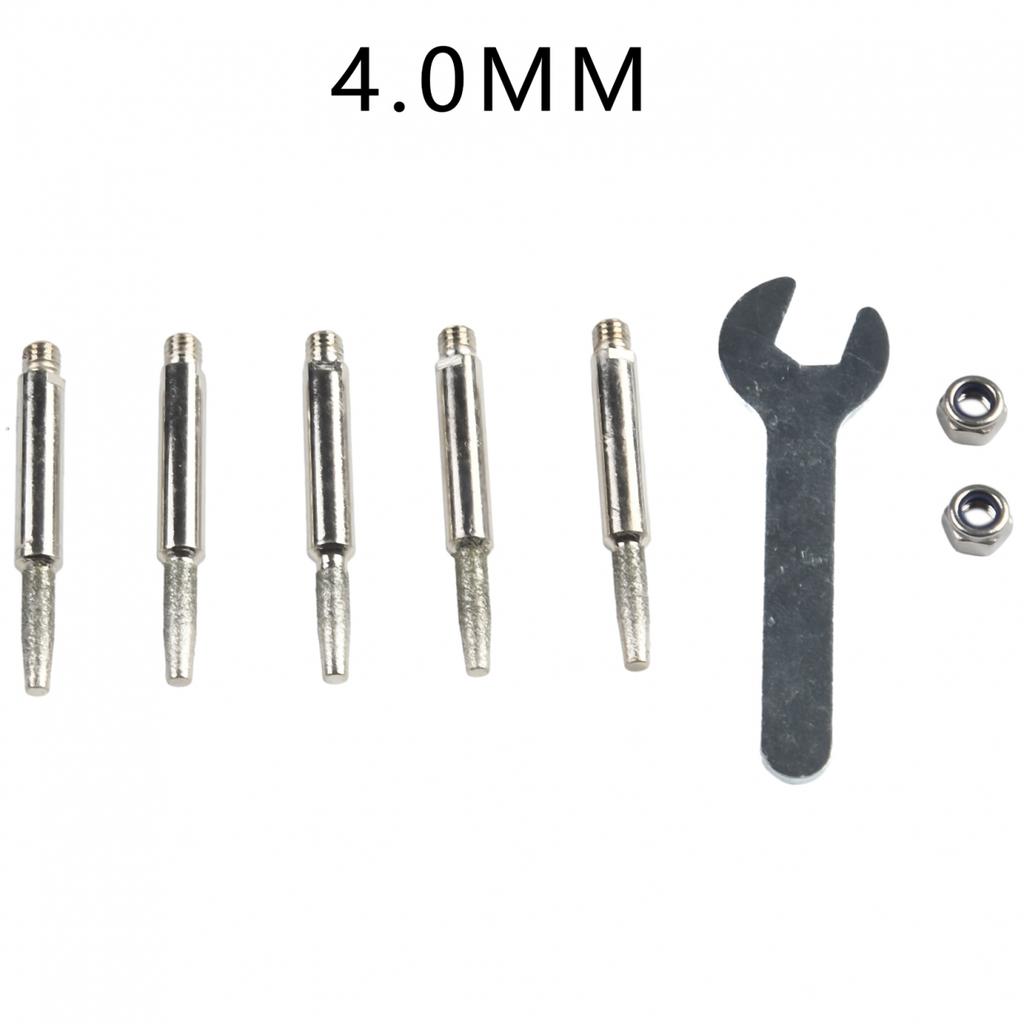 Grinding Head Chainsaw Sharpener Cylindrical Burr Silver
