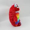 Delicious Monster Kids Purple Plush Toy Rainbow Stuffed Animal Doll, Soft and Safe, for Children Age 3+
