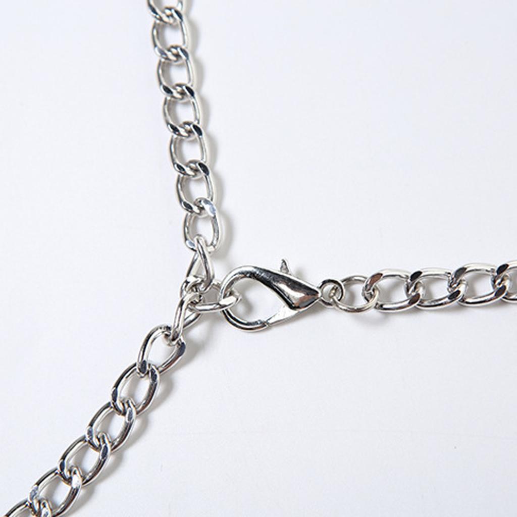 Women Body Chain Featuring Hollow Chain Elegant Body Jewelry Nightclub Body Accessory Suitable for Weddings and Proms