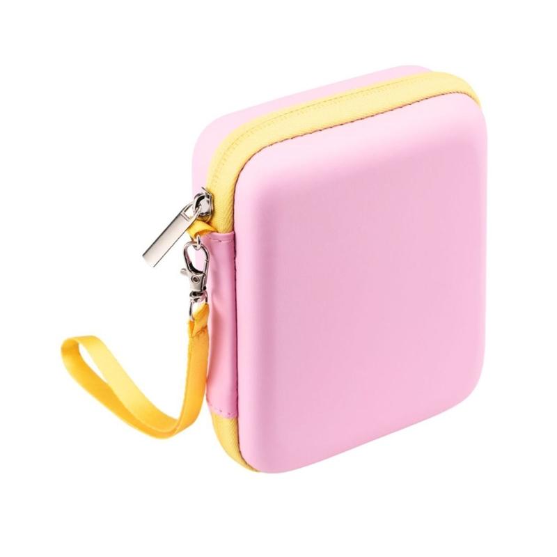 Universal Picks Pouch Storage Box Guitar Pick Holder Case Splashproof Pouch Carrying Bag with Lanyard Guitar Accessory