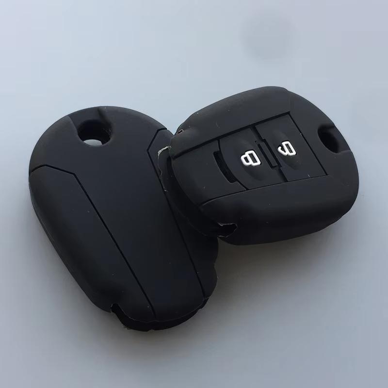 Silicone car key fob cover case set protect skin for JAC Refine Flip Folding remote keychain hang holder Accessories