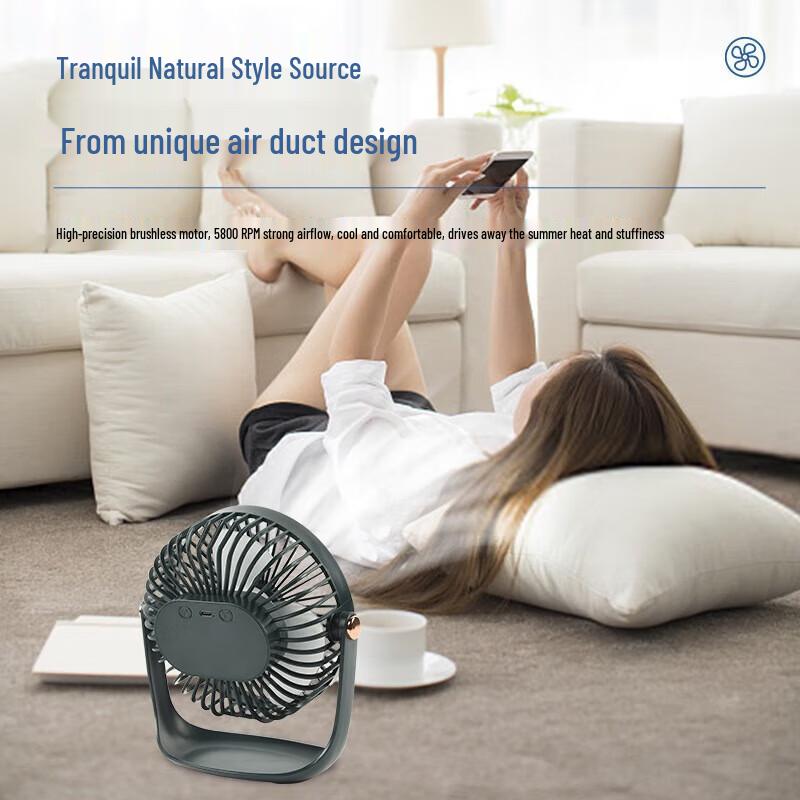 Ventilatore Mini da Scrivania Yaolixun YLX-253