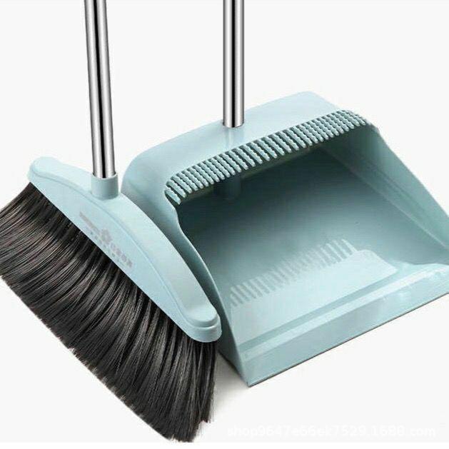 Durable Broom & Dustpan Set for Living Room & Bathroom