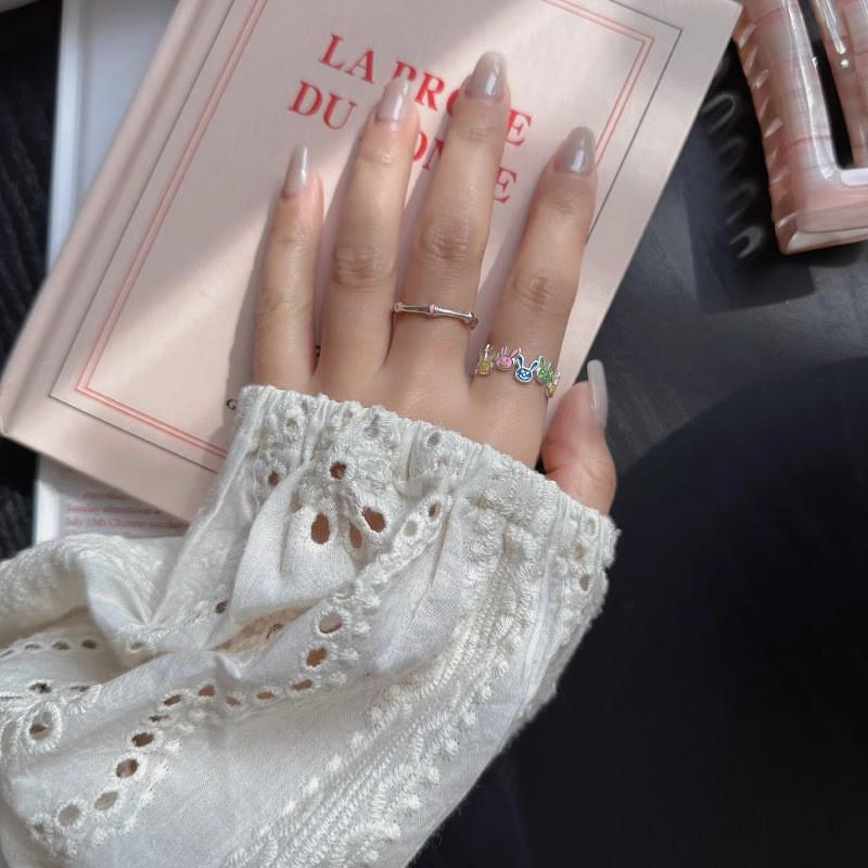 Adjustable Rabbit Fashionforward Design Ring For Women Highquality Copper Material