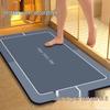 Noob Discount: Crystal Velvet Absorbent Anti-slip Mat for Bathroom & Toilet Doorway