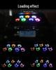 Car LED Multicolor Gesture Light: Seven-Color Glowing Palm Warning & Atmosphere Decoration