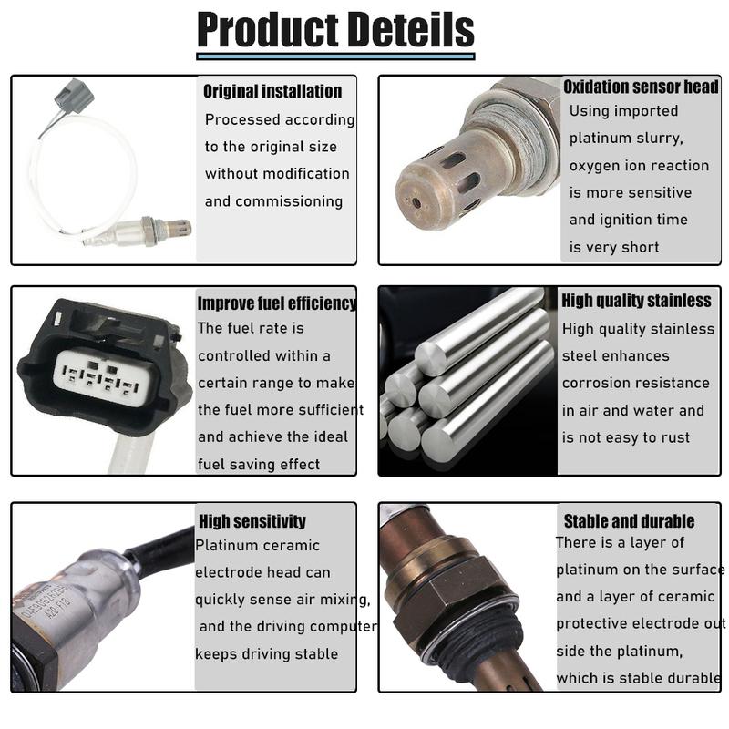 Downstream Oxygen Sensor For Nissan Altima Murano Quest 3.5L 2012-2015 NV200 2.0L 13-19 Infiniti QX60 3.5L 226A0-3NT0A 234-4599