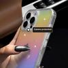 Gradient Laser Bling Glitter Case For For Iphone 17 Air 16 1 14 13 12 11 Pro Max Plus 16E Shinning Transparent Acrylic Cover