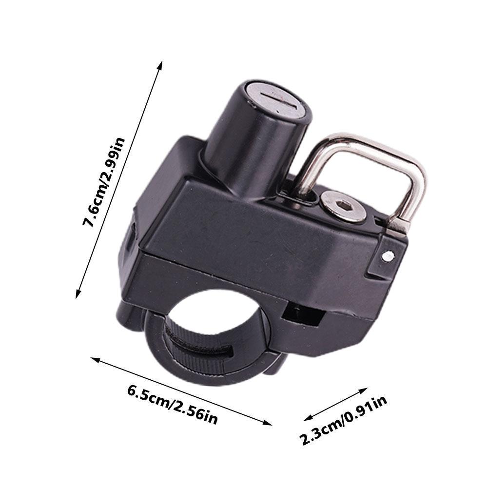 Motorcycle Helmet Lock Waterproof Portable Anti-theft Security Safety Lock For Motorcycle Handlebar Locking I1X1