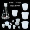Fermentation Silicone Plugs 5Pcs, 8mm Hole Wine Stoppers for Airlock Valve Bubbler Exhaust Valve