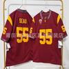 Custom College Football Jersey Men Cotton Team Apparel Vanderbilt Commodores Iowa Hawkeyes Tennessee Volunteers