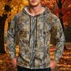 Men's Printed Loose Fit Hoodie with Pocket and Drawstring Casual Sweatshirt