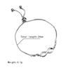 Fashion Zircon Endless Love Infinity Bracelets For Woman Crystal Chain Bracelets On Hand Adjustable Party Jewelry  New