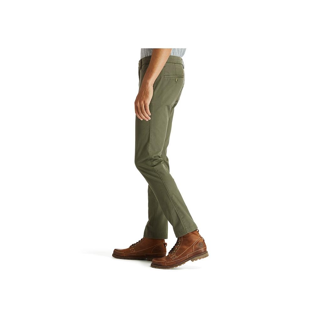 Timberland Casual Comfortable Slim Fit Classic Khaki Pants Men bottoms Green A2BYYA58