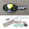 Helmet Goggles Set 100% Off-Road Motorcycle Helmet Goggles Downhill Mountain Bike Wind and Sand Protection