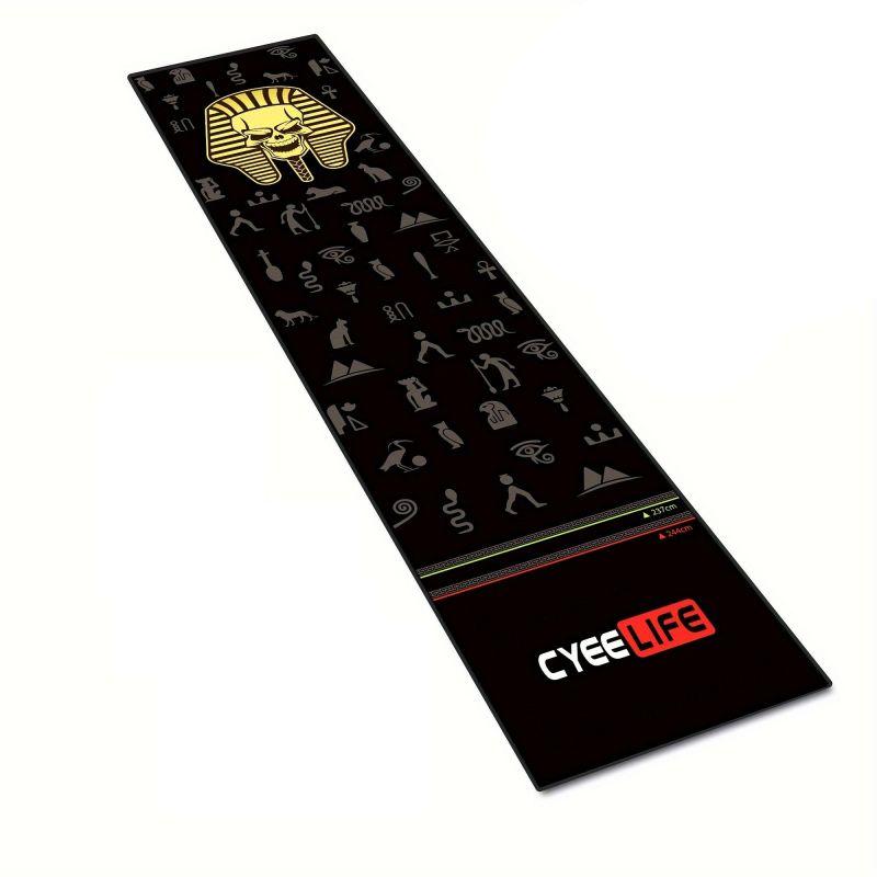 Colorful Graffiti Style Darts Mat Anti-slip Durable Washable Floor Mat Game Room Carpet Home Decoration