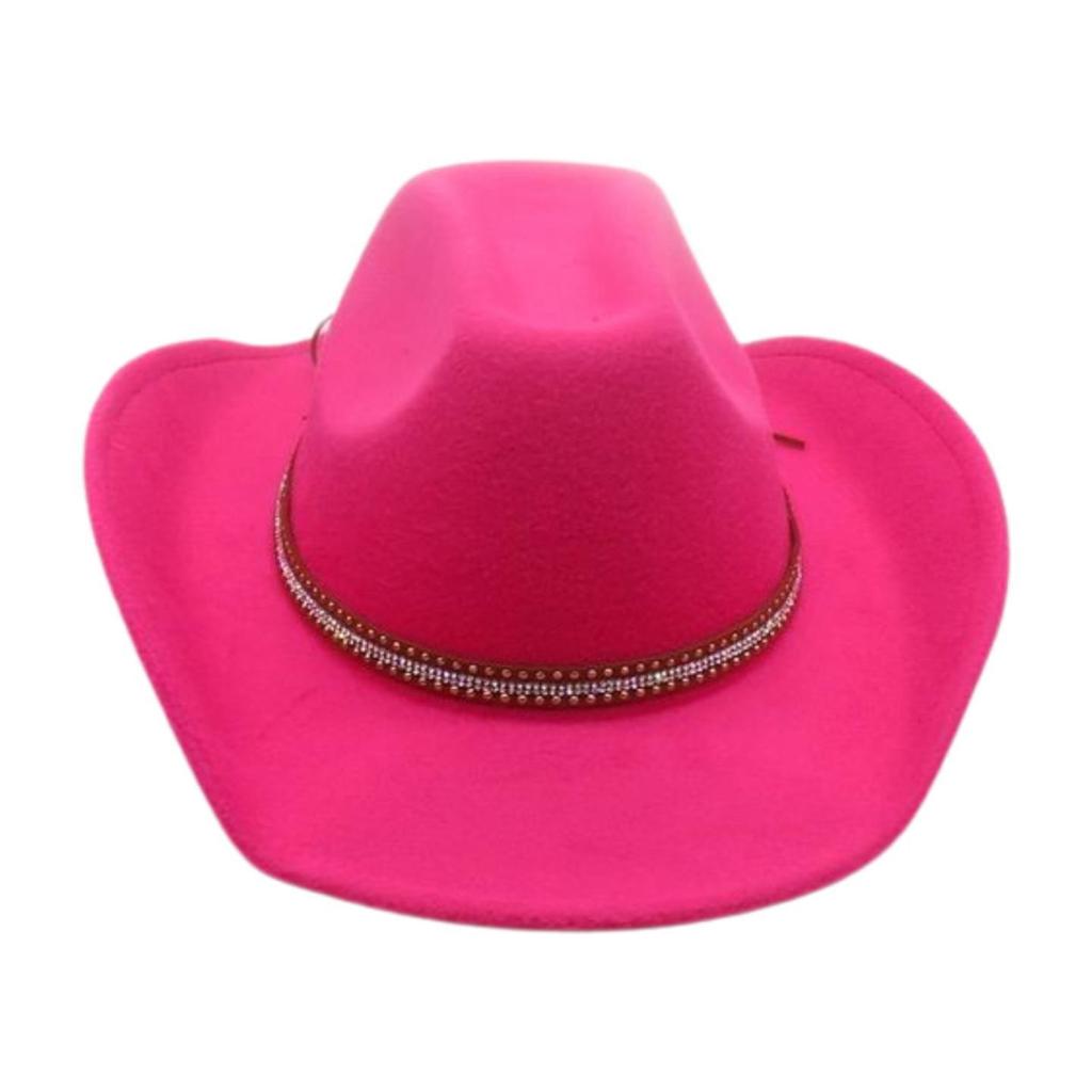 Premium Middle Diamond Accessory Hat Cowboy Hat British Style Jazz Hat Men And Women