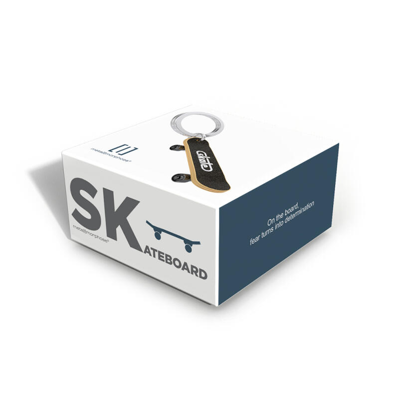Keyring Skateboard (Black)