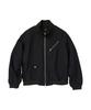 Wmc Vintage Cotton High-Neck Blouson_Black