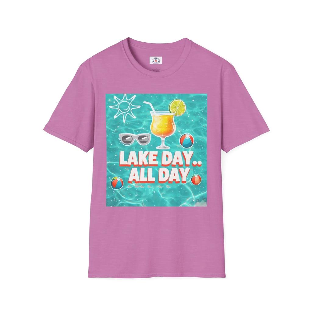 Lake Day Unisex T-Shirt, Summer Wear, Beach Outfit, Vacation Shirt, Pool Party