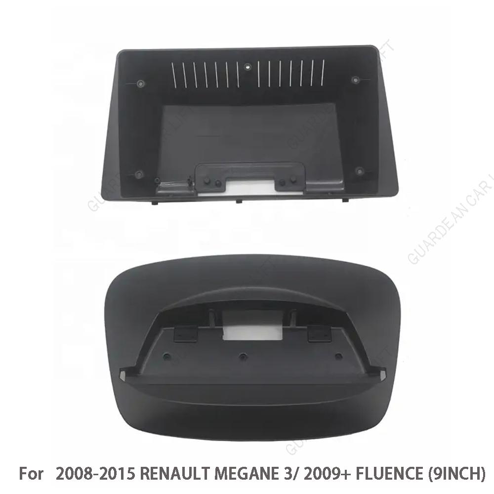 For RENAULT Megane 3 Fluence 2008-2016 9 Inch Car Radio Fascia Android Frame Head Unit Panel Dashboard Original Cable Canbus