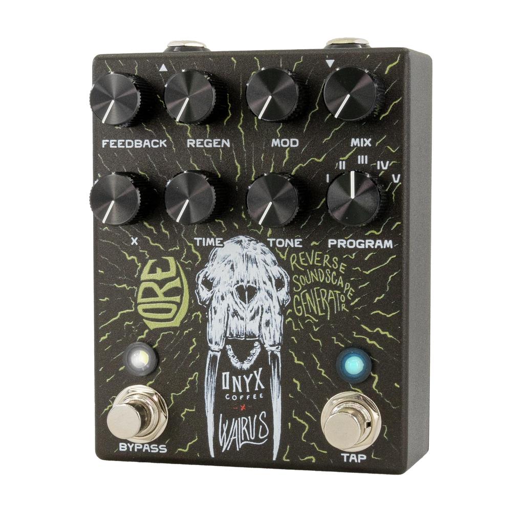 WALRUS AUDIO Lore Reverse Soundscape Generator Reverse Black Friday 2023Limited Onyx Edition Reverb/Reverb WAL-LORE/ONY
