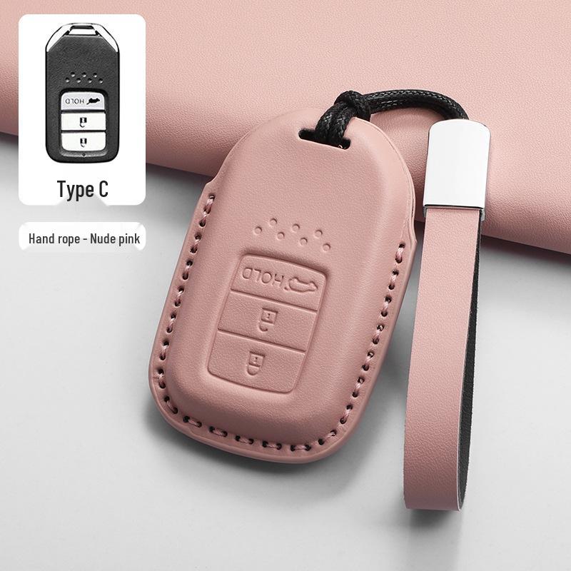 Honda Key Cover: Compatible with Vezel, Odyssey, CR-V, Accord, Civic, XR-V, Lingpai, UR-V, Fit, and Haoying.