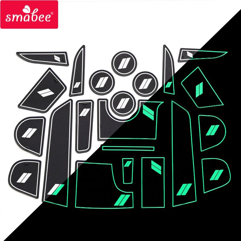 

для Dodge Charger 2015 - 2019 Противоскользящий коврик для подстаканника с прорезью для ворот Нескользящая накладка Аксессуары для интерьера Резиновая подставка