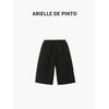 French Arielle De Pinto Girls' Pants, Autumn Fashion, Stylish Outerwear, Loose-Fitting Casual Cargo Pants for Baby Girls