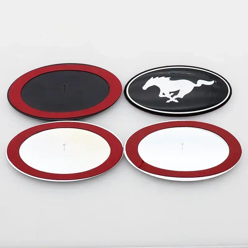 Car Rear Trunk Logo Emblem Sticker for Ford F150 Edge Ranger Fiesta Fusion Explorer Mustang Raptor Mondeo Mk4 Focus Accessories