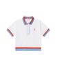 ROND&DÉMARRER [Women'S] Signature Sports Polo Crop Short Sleeve T-Shirt